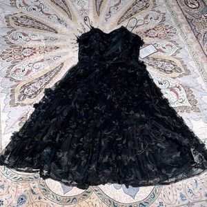 SALE! NWT Alex & Eve black party dress 12